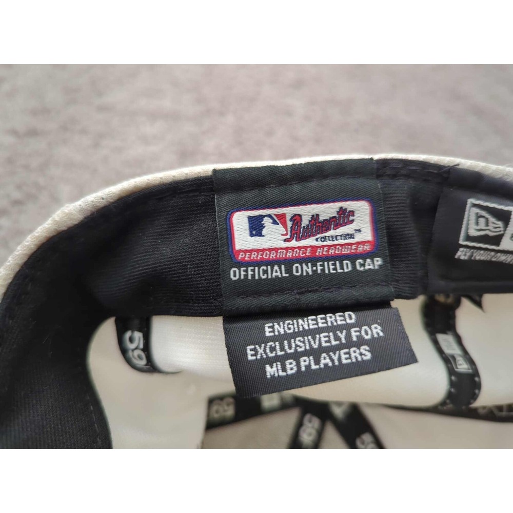 Washington Nationals Cap Mens 7‎ 1/2 MLB New Era USA-made Official On Field Cap - Picture 5 of 7